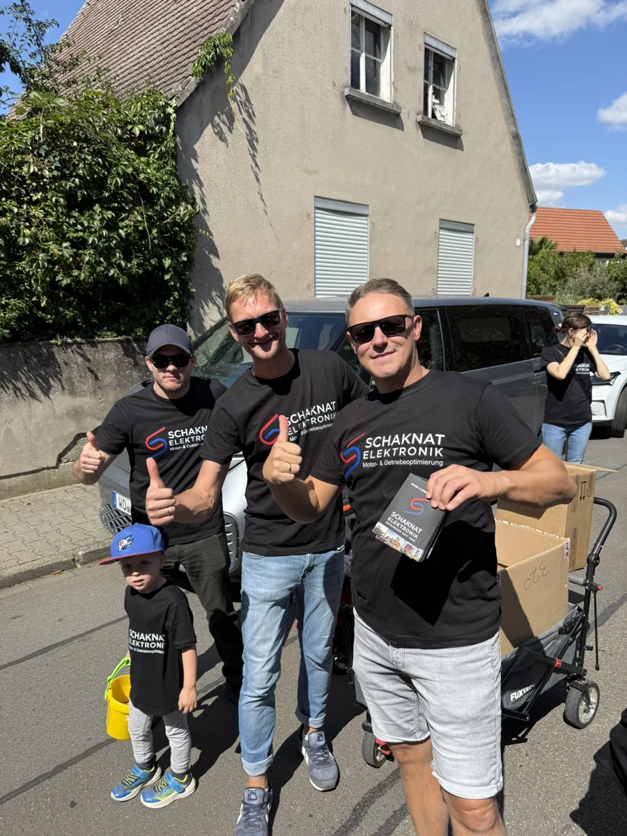 Team Schaknat beim Outdoor-Event